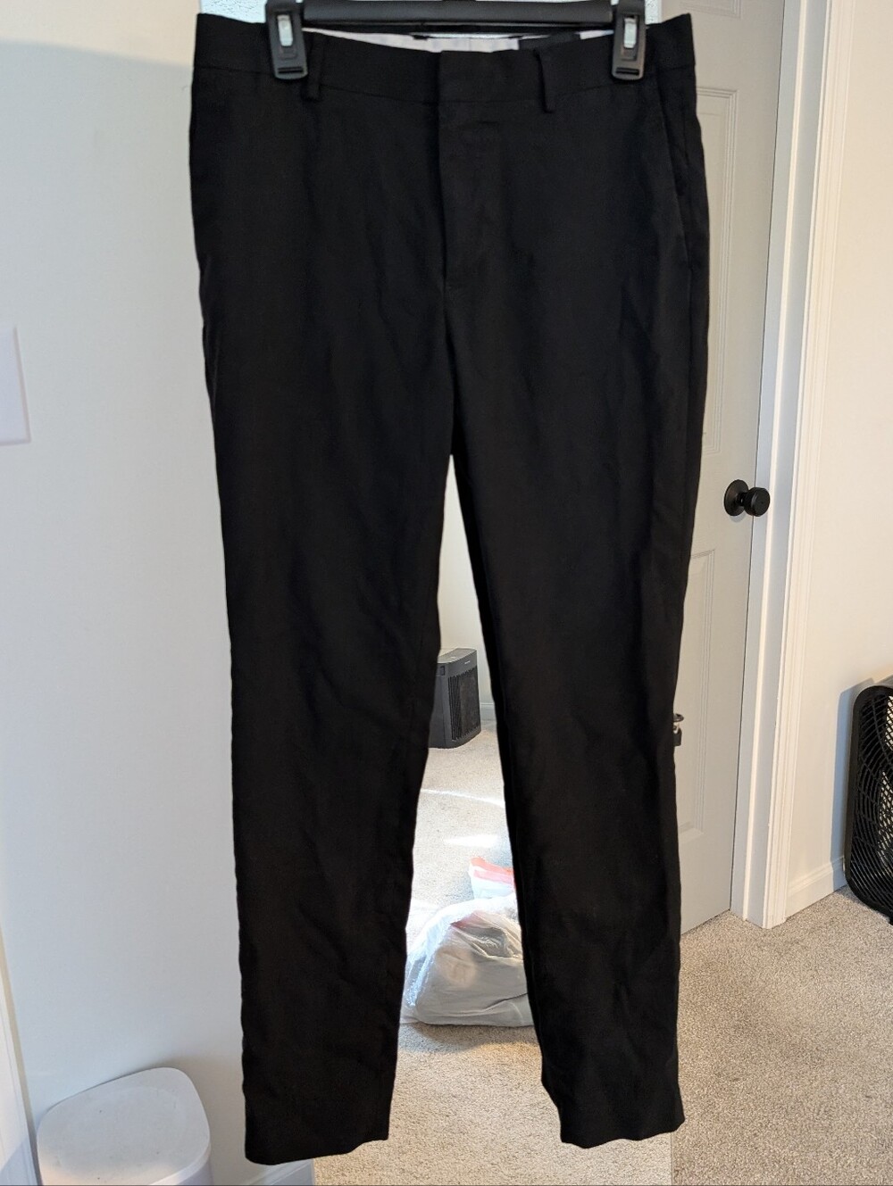 H&M Black Men's Dress Pants - Slim Straight